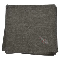 Christmas Tree Embroidered Tablecloths Napkins Fabric Dark Grey -Christmas Decoration Shop XS6567 1600 1 61279.1570025531.1100.1100