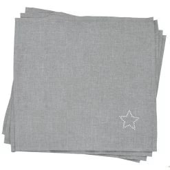 Christmas Reindeer Tablecloths Napkins Diamante Grey Red -Christmas Decoration Shop XS6575 1600 1 00992.1570025911.1100.1100