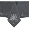 Christmas Tree Tablecloths Napkins Grey Fabric Embroidered 1 Christmas Tree Tablecloths Napkins Grey Fabric Embroidered -Christmas Decoration Shop XS6592 corner 1600 57075.1570092064.1100.1100