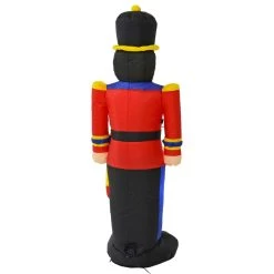 4ft Inflatable Nutcracker Figure Christmas Decoration With LED -Christmas Decoration Shop XS7211 3 opt