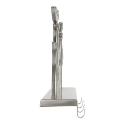 Silver Merry Christmas Stocking Hanger 4 Hooks Reindeer Decoration 9 Silver Merry Christmas Stocking Hanger 4 Hooks Reindeer Decoration -Christmas Decoration Shop XS7264 3 opt