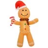 8ft Inflatable Gingerbread Man Candy Cane LED Christmas Decoration -Christmas Decoration Shop XS7393 1 opt