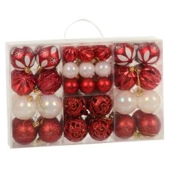 67pc Christmas Tree Baubles Set Mixed Size Design Decorations 14 67pc Christmas Tree Baubles Set Mixed Size Design Decorations -Christmas Decoration Shop XS7477 1 opt