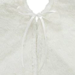 Christmas Tree Skirt Faux Fur Fabric Cover Base Decoration 1m -Christmas Decoration Shop XS7577 2 opt