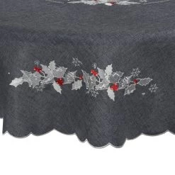 Holly Leaf Fabric Tablecloths / Napkins Xmas Decoration -Christmas Decoration Shop c5efb940 3bf4 48b0 a097 cab2927ff7d0