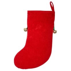 Good Dog Pet Christmas Stocking Red & Green Fabric With Bells -Christmas Decoration Shop xs3694 1600 2 83246.1547475776.1100.1100