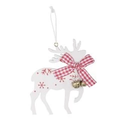Set Of 6 Reindeer Christmas Tree Decorations Wooden Boxed -Christmas Decoration Shop xs4518 1600 2 03816.1499422252.1100.1100